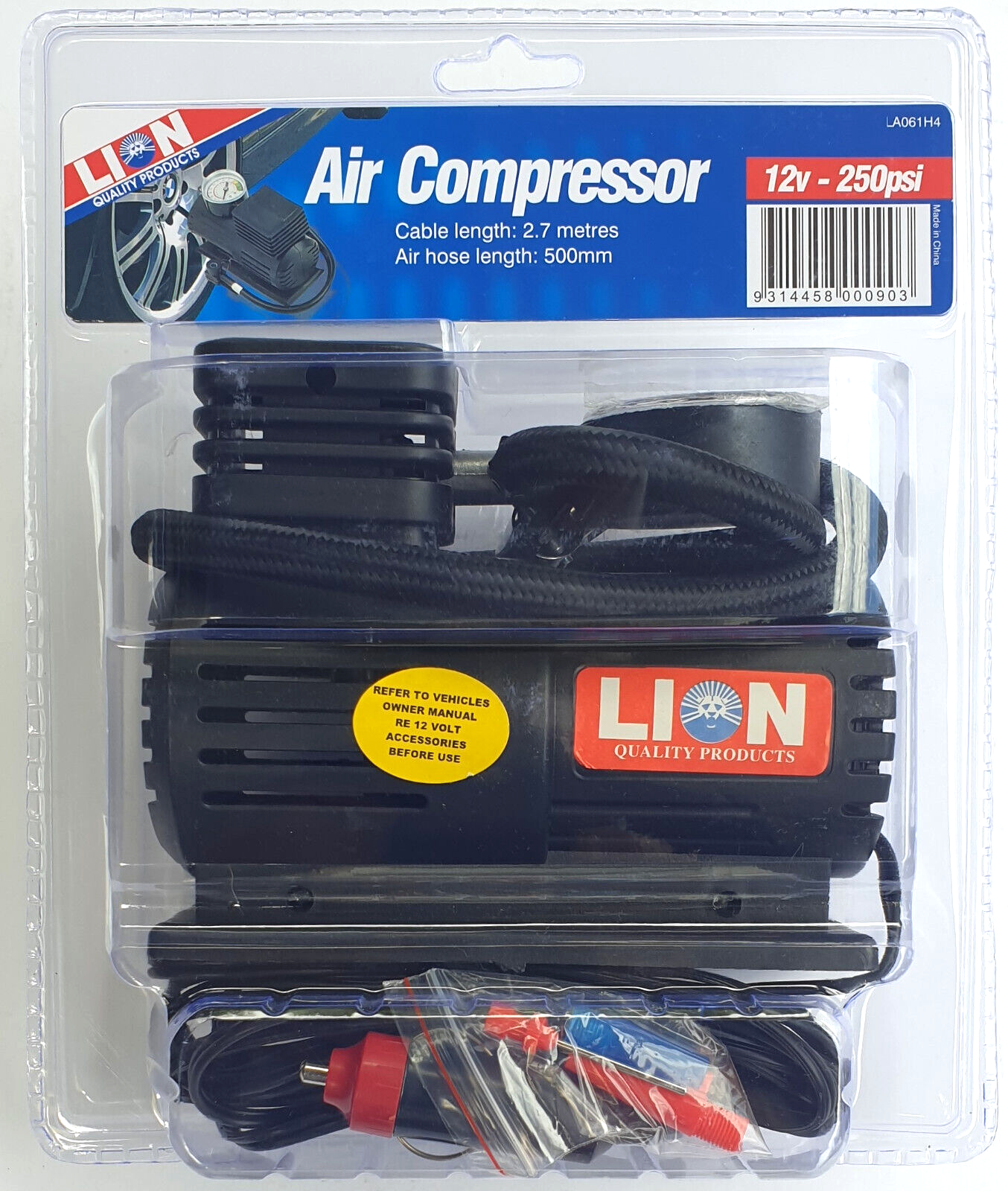 Lion 12 Volt Heavy Duty 150 PSI Air Compressor