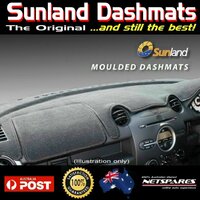 Sunland Dash Mat Charcoal Fits Kia Picanto JA All Hatch Models 03/2017-On