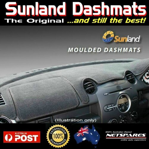 Sunland Dash Mat Black Fits Nissan X-Trail T33 All Models With HUD 10/2022-On