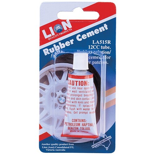 Rubber Cement Tyre Tube Puncture Repair Patch Glue 12cc