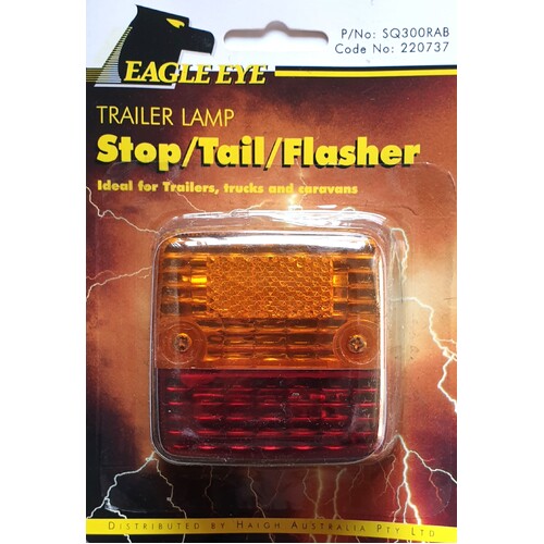 Trailer Lamp Stop Tail Flasher Fits Trailers Trucks Caravans 12 Volt Globes Included