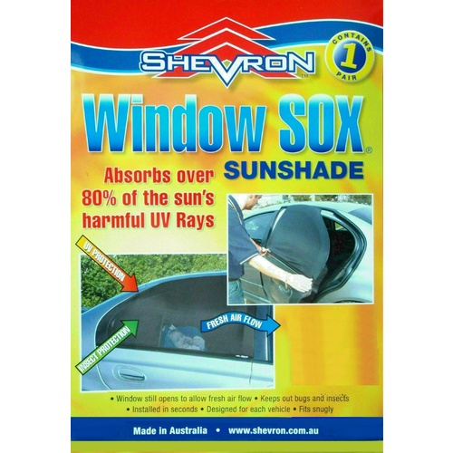 Shevron Window Sox #WS16445 Toyota Landcruiser 70 Series Dual Cab Ute 1/2013-On